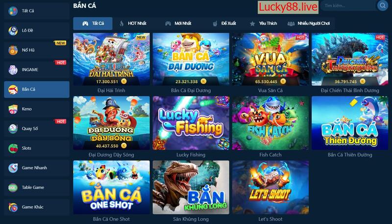 Giới thiệu link Lucky88.live